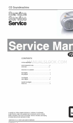 Philips AZ127/73/93 Service Manual