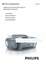 Philips AZ1833 Kullanıcı Kılavuzu