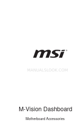 MSI M-Vision Dashboard Gebruikershandleiding