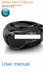 Philips AZ239 Panduan Pengguna