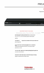 Toshiba SD 4000 - Progressive Scan DivX Certified DVD Player Specification Sheet