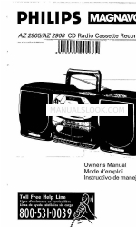 Philips AZ2905/17 Manual del usuario