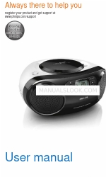 Philips AZ330T Panduan Pengguna