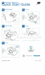 Philips AZ5740 Panduan Memulai Cepat