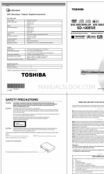 Toshiba SD-190ESE Panduan Pemilik