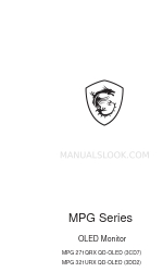 MSI MPG Series Manuale d'uso