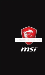 MSI Optix AG32C Руководство пользователя