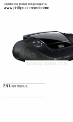 Philips CD Soundmachine AZ1837 User Manual