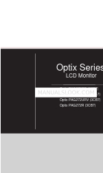 MSI Optix Series マニュアル