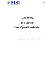 MSI PF560 Manual de instrucciones