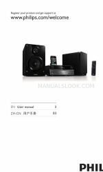 Philips DCD322 ユーザーマニュアル