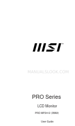 MSI PRO Series Manual del usuario