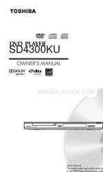 Toshiba SD4300 Instrukcja obsługi