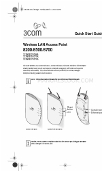 3Com 3CRWE820096A - Wireless LAN Access Point 8200 Manual de inicio rápido