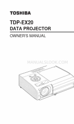 Toshiba TDP-EX20U - Short Throw DLP Projector Руководство пользователя