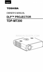 Toshiba TDP-MT200 Manuale d'uso