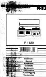 Philips F1180 Manual do utilizador