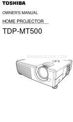 Toshiba TDP-MT500 Manual do Proprietário