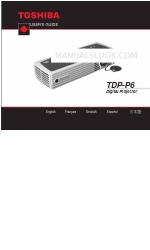 Toshiba TDP-P6 Manual do utilizador