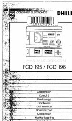 Philips FCD 196 Посібник користувача