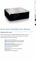 Philips Fidelio AW1000/10 Brochure & specificaties