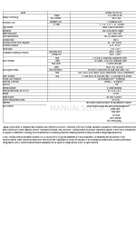 Toshiba TDP-PX10U - XGA DLP Projector Specification Sheet