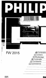 Philips FW 2015 Benutzerhandbuch