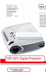 Toshiba TDP-S2V 사양 시트