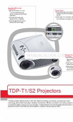 Toshiba TDP-T1 Specification Sheet