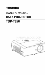 Toshiba TDP-T250U 소유자 매뉴얼