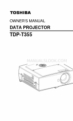 Toshiba TDP-T355 Instrukcja obsługi