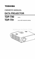 Toshiba TDP-T90 소유자 매뉴얼