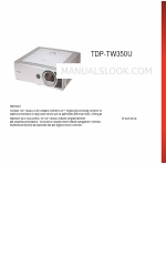 Toshiba TDP-TW350 Specifiche del prodotto