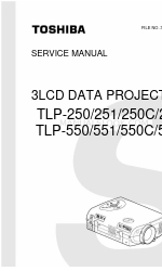 Toshiba TLP-250C Servicehandleiding