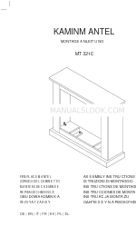 CrownFlame MT321C Manuel d'instructions de montage