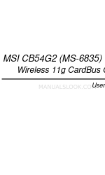 MSI CB54G2 Gebruikershandleiding