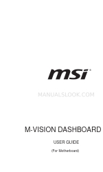 MSI M-Vision Dashboard Руководство пользователя