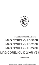 MSI MAG CORELIQUID 360R V2 Gebruikershandleiding