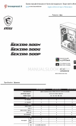 MSI MPG SEKIRA 500G Руководство