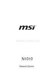 MSI N1010 Manual do utilizador