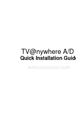 MSI TV@nywhere A/D Snelle installatiehandleiding