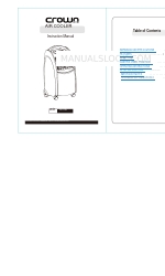 Crownline AC-185 Manuale di istruzioni