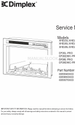 Dimplex XHD28L Servis Kılavuzu