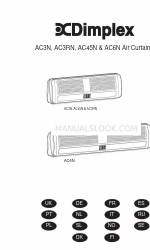 Dimplex AC3N Краткое руководство по эксплуатации