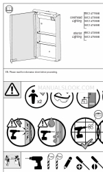 Croydex HANG 'N' LOCK JEFFERSON WC147769E Manual