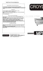 croydon MPE-200006 A3 Manual de instrucciones