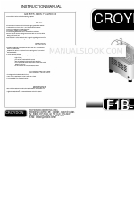 croydon F1B-GP0001 C0 Manual de instrucciones