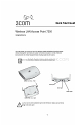 3Com 7250 Manuel de démarrage rapide