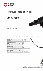 CRRC MS-2624PT-02 Manual de instrucciones