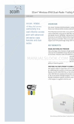 3Com 8760 - Wireless Dual Radio 11a/b/g PoE Access Point Информационный лист